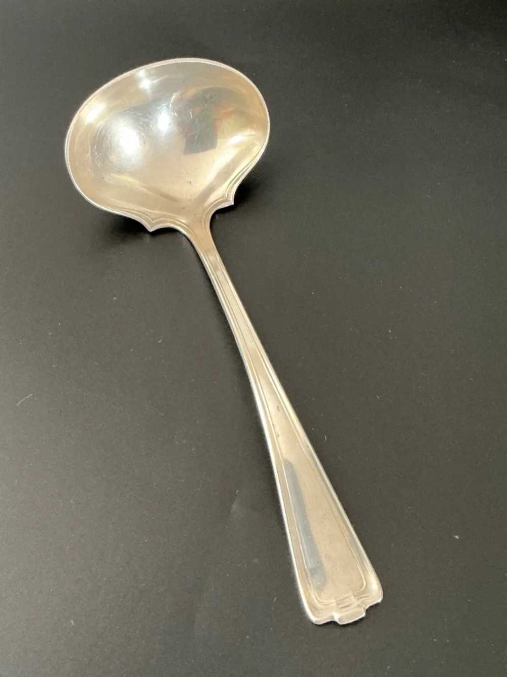 Antique 1847 Rogers Bros Silver Plated Gravy Sauce Ladle Vintage 1911 Old Colony